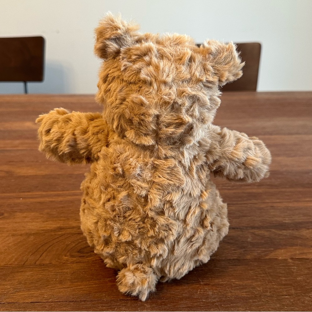 Brown Teddy Bear Plush Soft Stuffed Animal Cute Cozy Gift 9.5” New - Picture 3 of 5